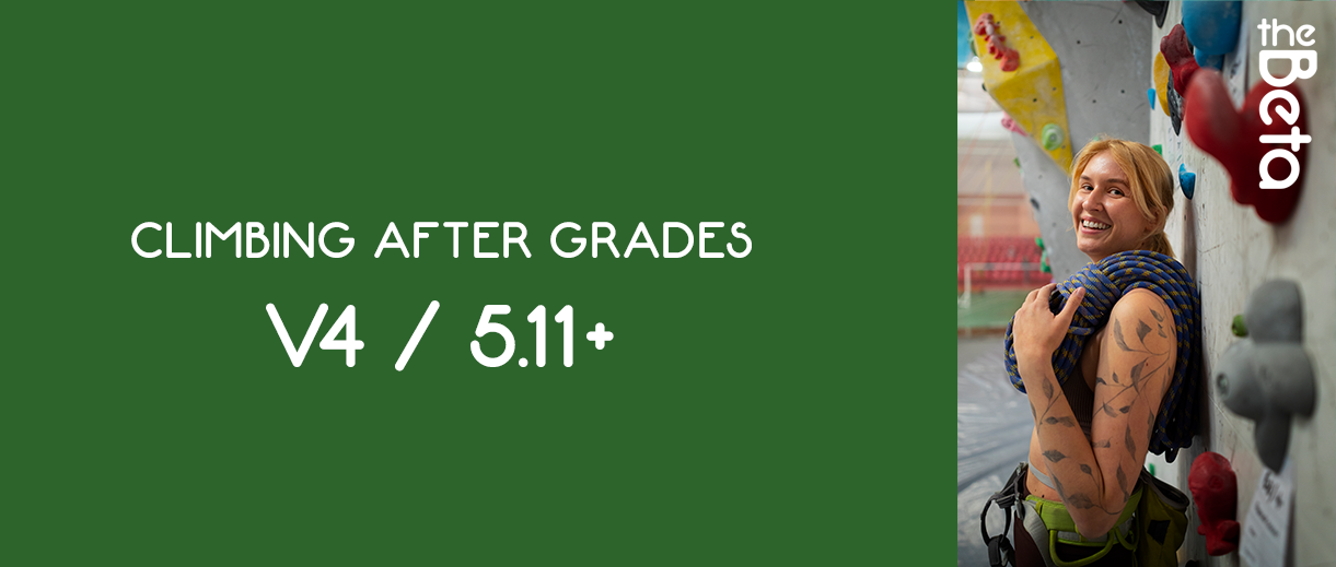 How do I progress in rock climbing after grades v4 / 5.11+ TheBeta.store